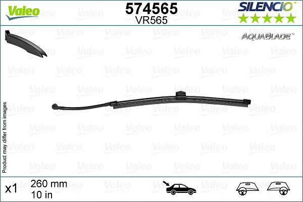 Wiper Blade - 574565 VALEO